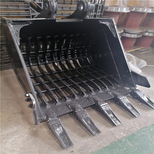 挖掘機網格斗